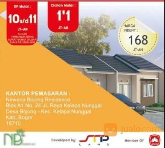 Rumah Subsidi Nirwana Bojong Residence Cileungsi