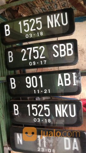 Plat Nomor Akrilik Non Lampu