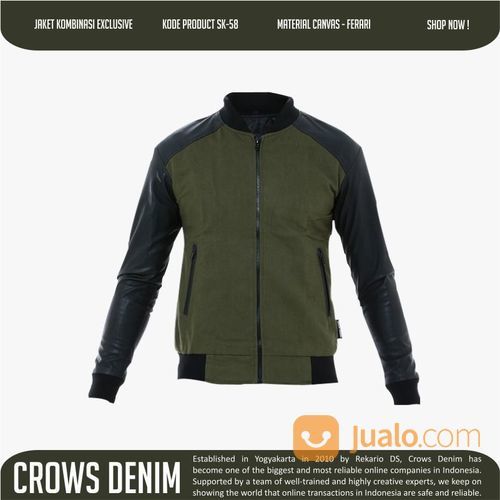 Bikers Jacket Keren Crows Denim. SK-58.