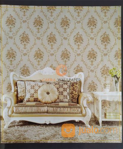 Wallpaper Dinding PREMIUM Motif Bunga Charm 05