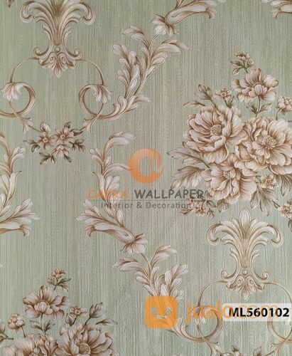 Wallpaper Dinding PREMIUM Motif Bunga Charm 05