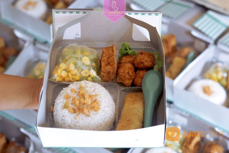 Nasi Box Rice Box Nasi Bungkus Nasi Kotak