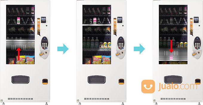 Vending Machine Mesin Minuman Makanan Otomatis Self Service