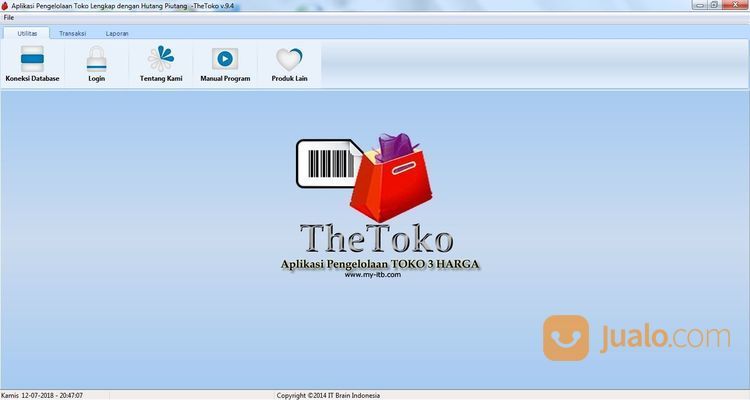 Software TOKO | Aplikasi Toko | Program Toko