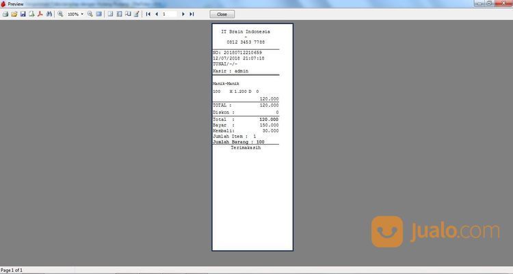 Software TOKO | Aplikasi Toko | Program Toko