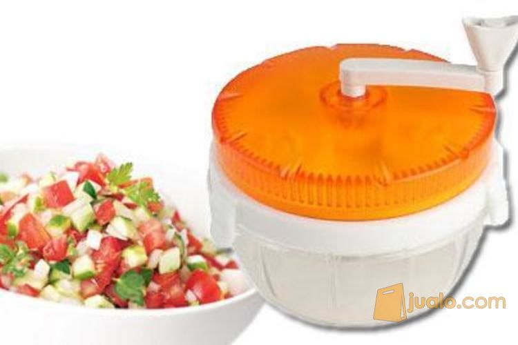 Blender Pemotong Sayuran Manual, Twisting Vegetable Chopper