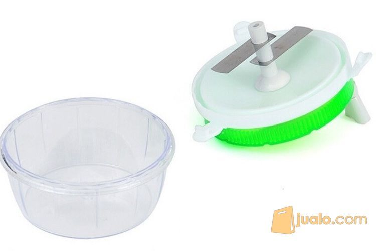 Blender Pemotong Sayuran Manual, Twisting Vegetable Chopper