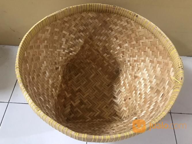 BARU. TERMURAH. Bakul Anyaman Bambu Diameter 50cm