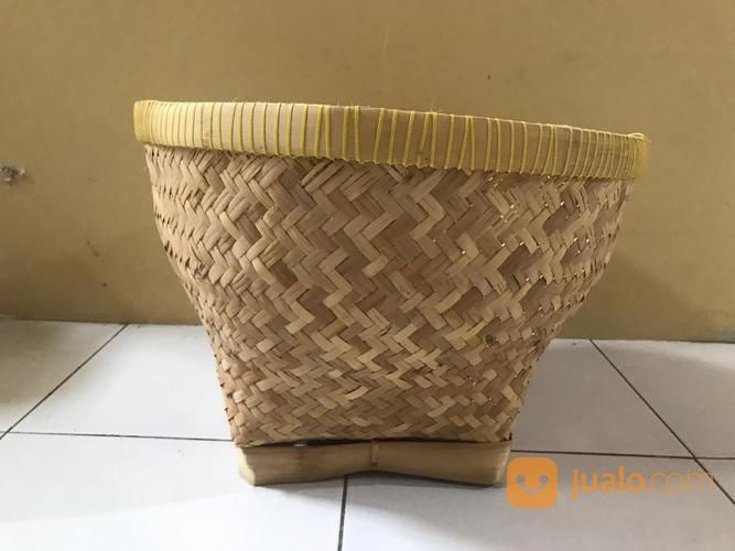 BARU. TERMURAH. Bakul Anyaman Bambu Diameter 50cm