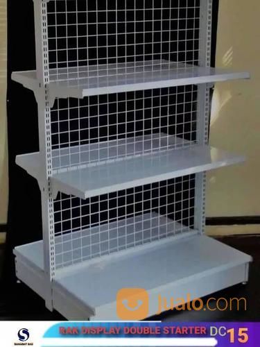 Rak Display Minimarket Double