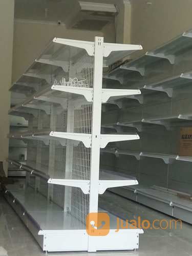 Rak Display Minimarket Double