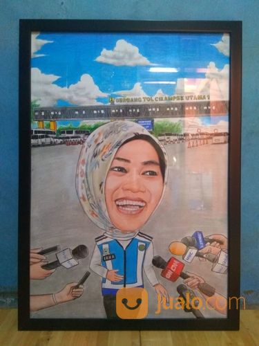 Jasa Buat Lukis Wajah Pensil Sketsa Wajah Dan Karikatur