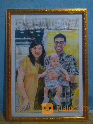 Jasa Buat Lukis Wajah Pensil Sketsa Wajah Dan Karikatur