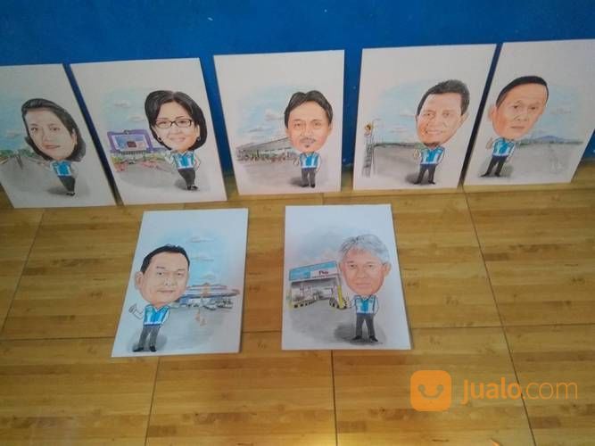 Jasa Lukis Wajah Pensil Realistic Dan Karikatur