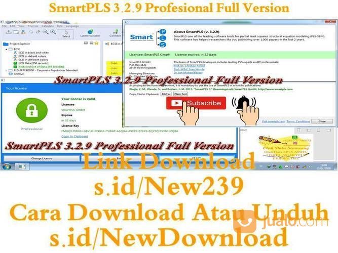 SmartPLS 3.2.9 Profesional Full Version