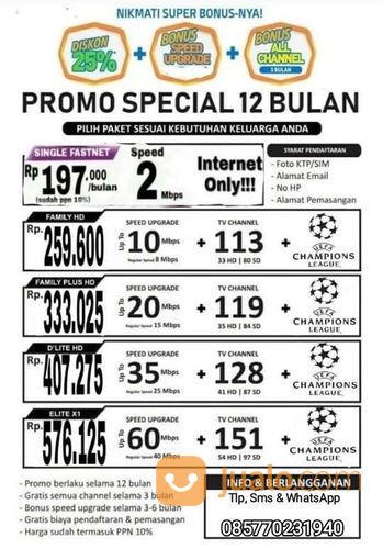 Aktifkan Kembali Internet Unlimited HomeCable Firstmedia Anda Di Rumah