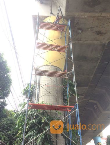 JASA BONGKAR PASANG STEGER / SCAFFOLDING, MUDAH & MURAH
