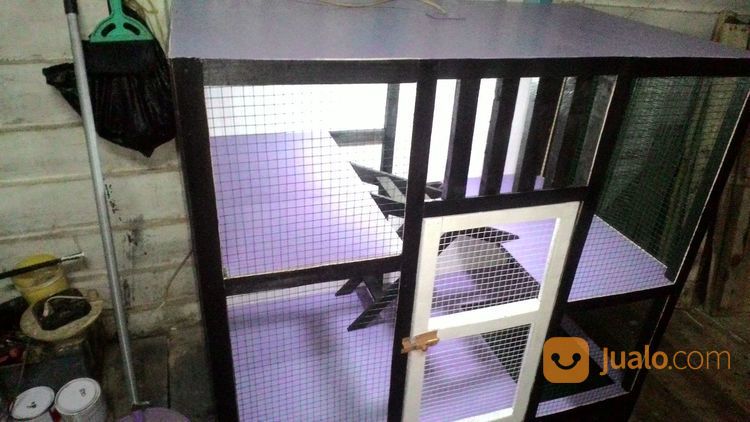 Kandang Kucing Kayu