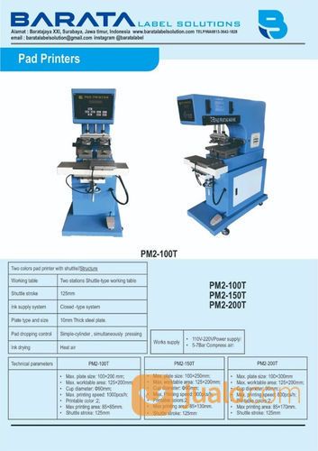 MESIN PAD PRINTING DAN SCREEN PRINTING