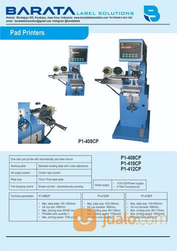 MESIN PAD PRINTING DAN SCREEN PRINTING