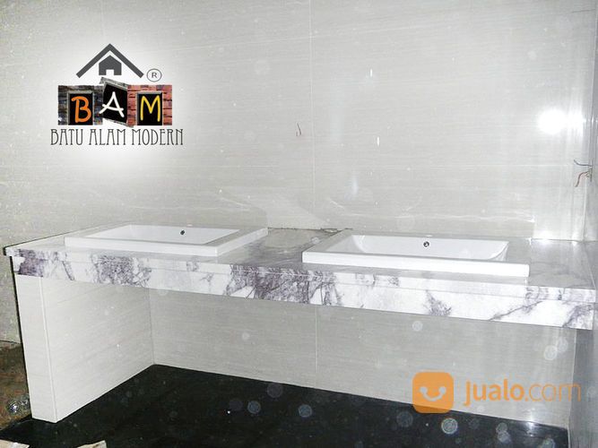 GRANIT MARMER TOP TABLE KITCHEN SET PALEMBANG