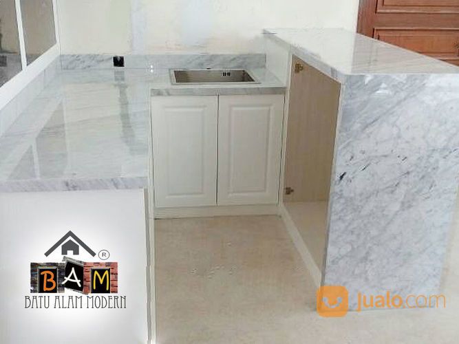 GRANIT MARMER TOP TABLE KITCHEN SET PALEMBANG