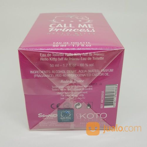 HELLO KITTY Call Me Princess Perfume EDT 50ml *NEW*SEALED* Parfum Dalam Kondisi Baru