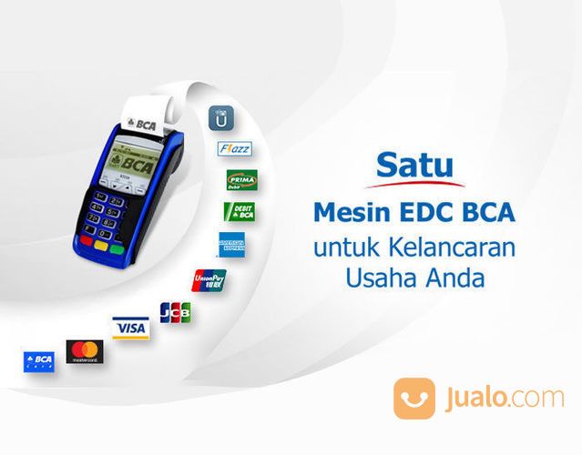 Pasang Mesin EDC BCA Gratis Area Medan, Deli Serdang, Binjai