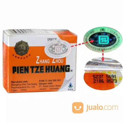 Pien Tze Huang Butir Obat Luka Dalam (ASLI ORIGINAL & RESMI) Waspada PALSU / KW