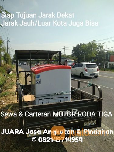 Jasa Angkut Pindahan Sewa Carteran Motor Gerobak Roda Tiga Viar Tossa Malang Raya