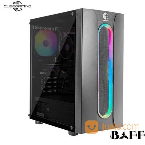 CASING PC GAMING CUBE GAMING BAFF