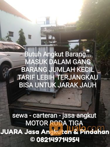 Rental Sewa & Carteran Motor Usaha Roda Tiga Viar Tossa Fukuda Dorkas Surabaya