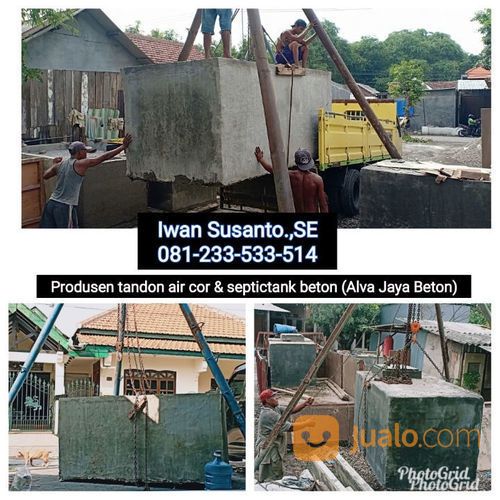 Harga Tandon Air Cor Tanam Dan Septictank Beton Malang Dan Madura
