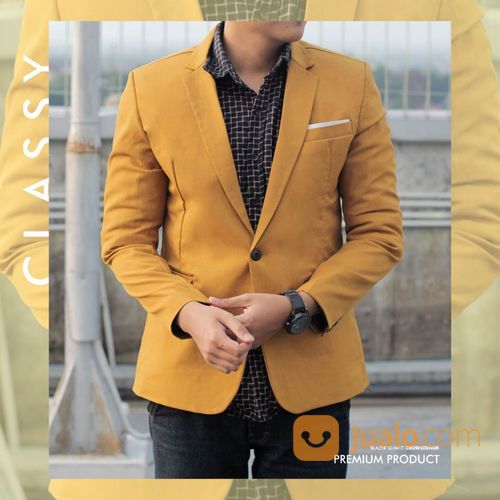 Blazer Pria Casual. Jas Pria Murah. ManzoJas Pengantin. BK-04