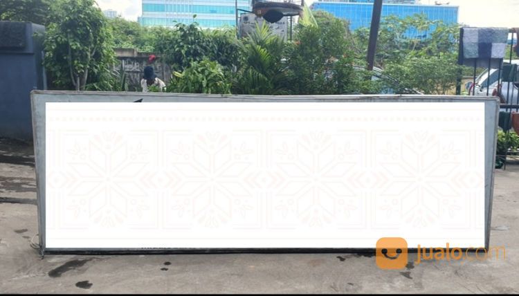 Neon Box 2 Sisi Tinggal Pasang Komplit