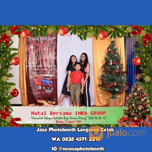 Jasa Photobooth Langsung Jadi Natal Ngawi