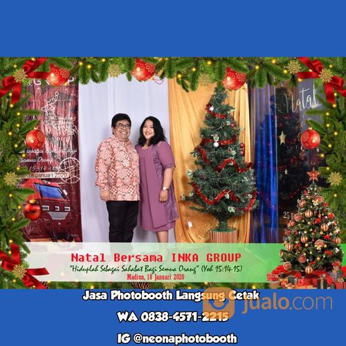 Jasa Photobooth Langsung Jadi Natal Ngawi