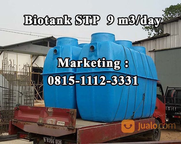 Biotank 9m3/Day 9000 Liter 9 M3 - Septic Tank Bio - Bio Septic Tank
