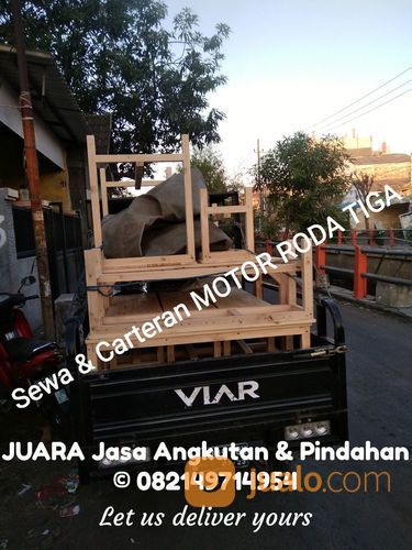 Jasa Angkut Pindahan Motor Pickup Roda Tiga Viar Tossa Fukuda Siap Sewa Carteran Gresik