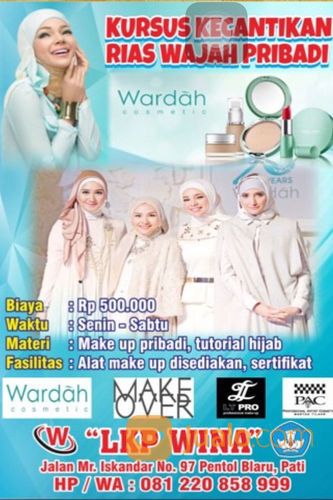 KURSUS KECANTIKAN RIAS WAJAH PRIBADI DI PATI & JOGJA
