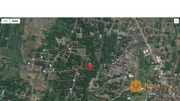 Tanah Pekarangan Murah Magelang Di Lingkungan Perumahan