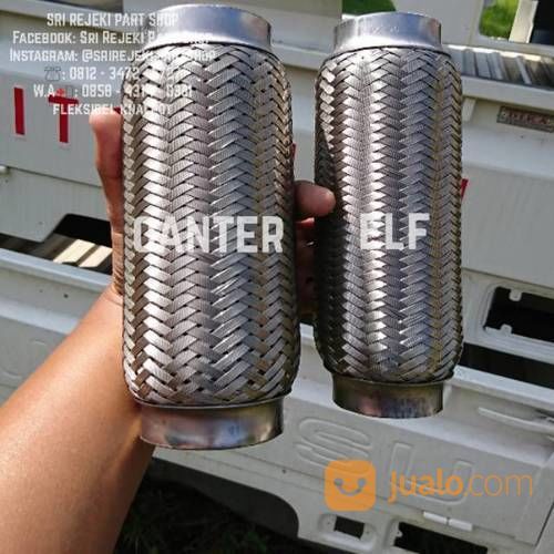 Fleksibel / Flexible Knalpot Canter Ps110 Ps125 Ps135 Dalam Berulir Ngirrr