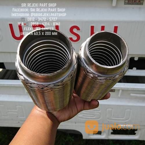 Fleksibel / Flexible Knalpot Canter Ps110 Ps125 Ps135 Dalam Berulir Ngirrr