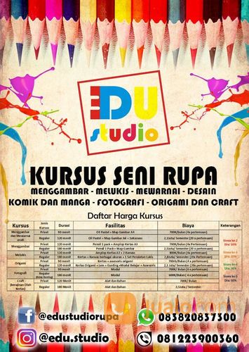 Kursus Gambar Dan Melukis Di Bandung By Edustudio