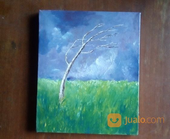 Lukisan Pohon Tunggal