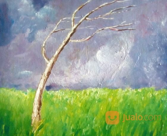 Lukisan Pohon Tunggal
