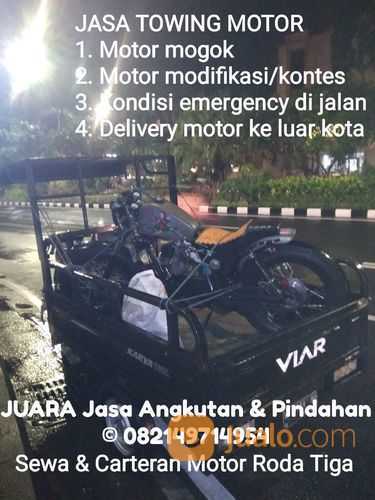 Sewa Carteran Viar Tossa Fukuda Jasa Angkut Pindahan Kirim Barang Motor Roda Tiga Malang