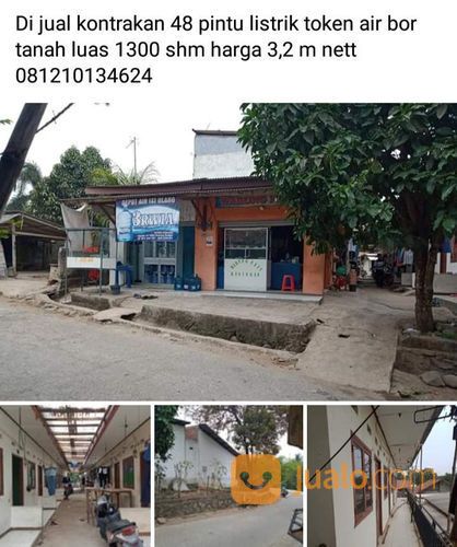 Kontrakan 48 Pintu Di Depan Pasar Serang Cikarang Bekasi