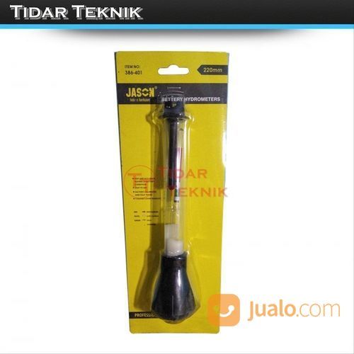 HIDROMETER AIR AKI JASON - ALAT PENGUKUR ARUS TEGANGAN LISTRIK AKI - ACCU HYDROMETER