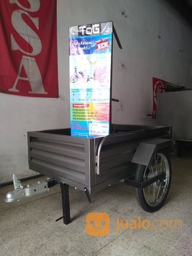 TOSSA Gerobak Gantol Bisa Dipasang Untuk Semua Motor Bebek Dan Laki Termasuk Matik